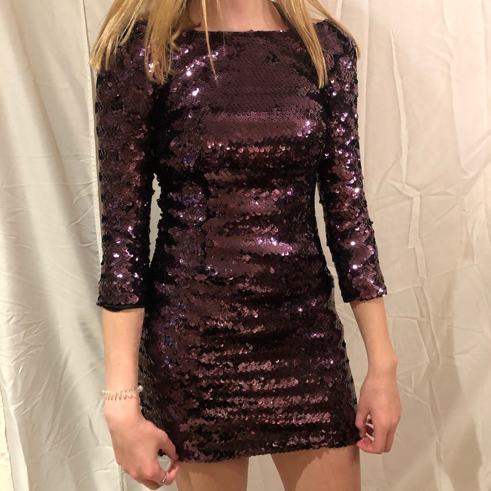 Fashion nova sequin dress